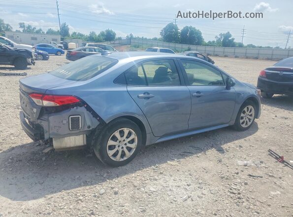 JTDEPMAE0MJ139838 2021 TOYOTA COROLLA Бирюзовый Задняя правая четверть