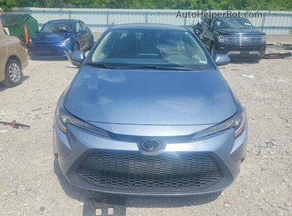JTDEPMAE0MJ139838 2021 TOYOTA COROLLA Бирюзовый Вид спереди