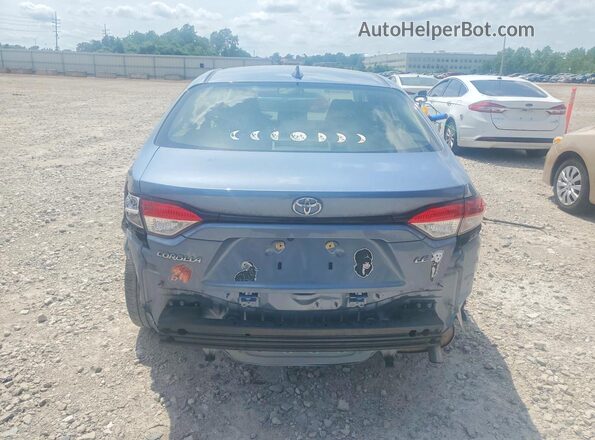 JTDEPMAE0MJ139838 2021 TOYOTA COROLLA Бирюзовый Вид сзади