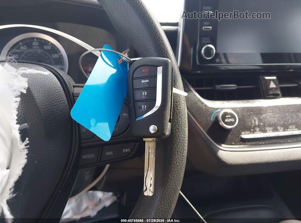 JTDEPMAE0MJ154730 2021 TOYOTA COROLLA Серебряный Вид панели приборов