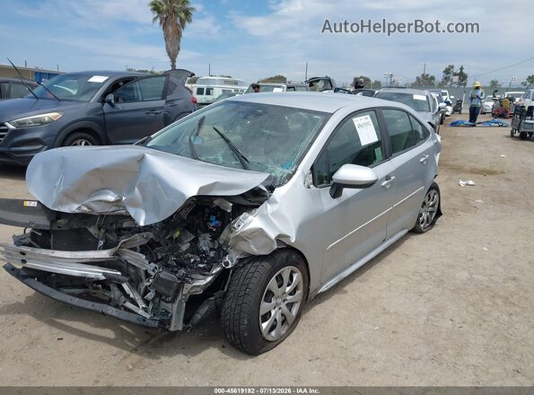 JTDEPMAE0MJ173407 2021 TOYOTA COROLLA Gray Առջևի ձախ երեք քառորդ տեսարան