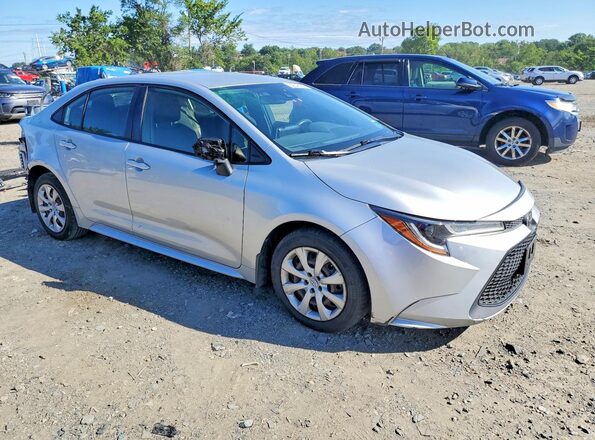 JTDEPMAE0MJ181961 2021 TOYOTA COROLLA Silver Delantero derecho