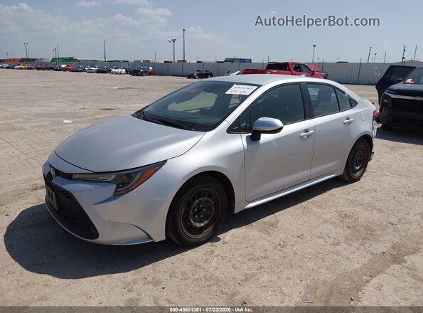 JTDEPMAE0MJ186710 2021 TOYOTA COROLLA Silver Front left