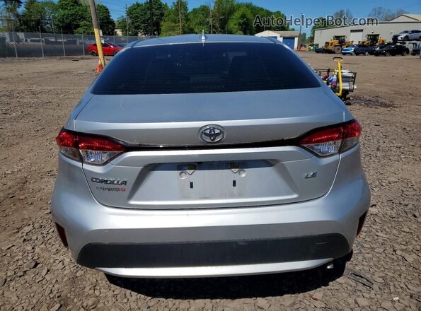 JTDEPMAE0MJ186772 2021 TOYOTA COROLLA Gray Rear view