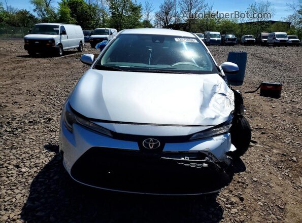 JTDEPMAE0MJ186772 2021 TOYOTA COROLLA Gray Front view