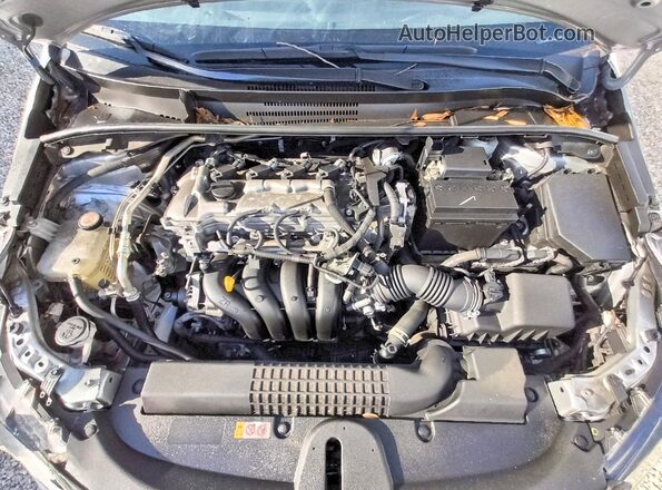 JTDEPMAE0N3007992 2022 TOYOTA COROLLA Gray უკანა სალონის ხედი
