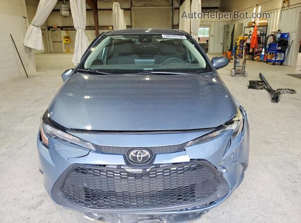 JTDEPMAE0N3018748 2022 TOYOTA COROLLA Синий Вид спереди