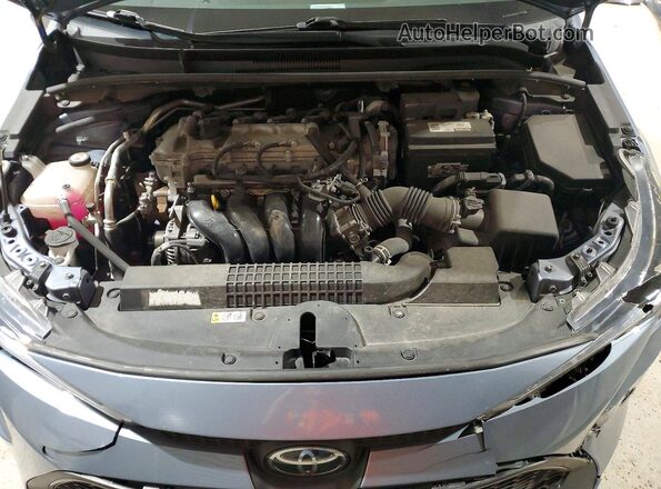 JTDEPMAE0N3018748 2022 TOYOTA COROLLA Синий Вид задней части салона