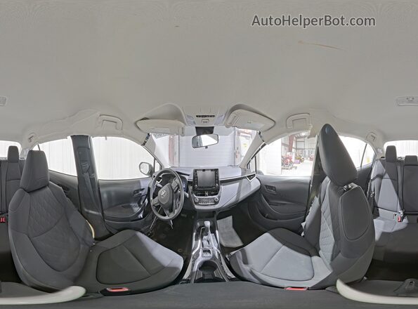 JTDEPMAE0N3018748 2022 TOYOTA COROLLA Синий Панорамный вид салона 360°