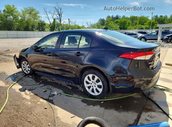 JTDEPMAE0NJ216645 2022 TOYOTA COROLLA Black Rear left