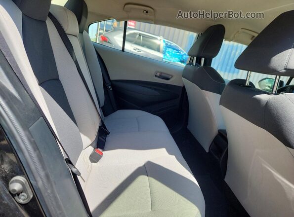 JTDEPMAE0NJ216645 2022 TOYOTA COROLLA Black Rear seats view
