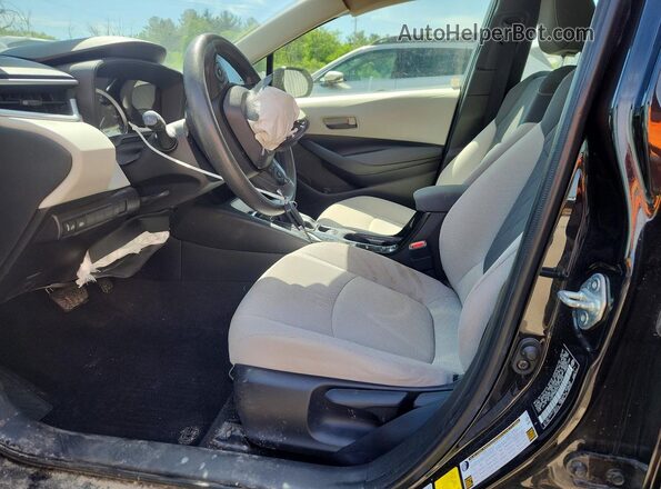 JTDEPMAE0NJ216645 2022 TOYOTA COROLLA Black Front interior view