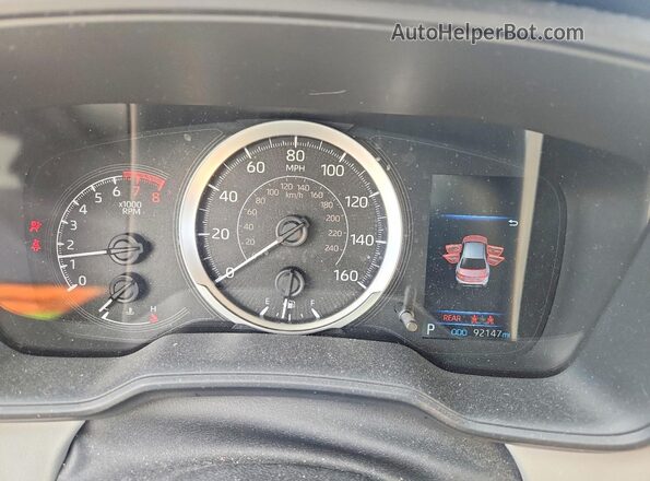 JTDEPMAE0NJ216645 2022 TOYOTA COROLLA Black Instrument cluster view