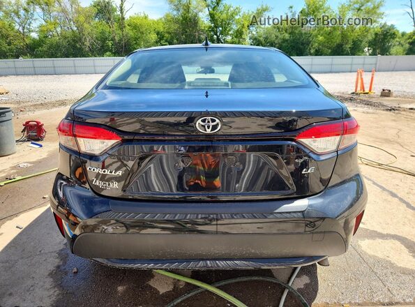 JTDEPMAE0NJ216645 2022 TOYOTA COROLLA Black Rear view