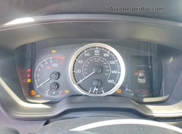 JTDEPMAE0NJ220047 2022 TOYOTA COROLLA Серебряный Вид щитка приборов