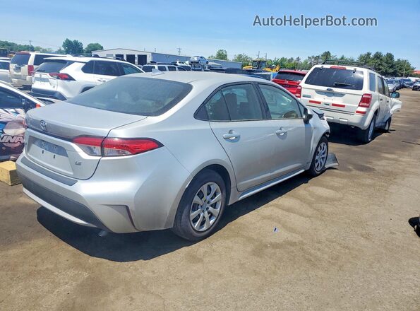 JTDEPMAE0NJ220047 2022 TOYOTA COROLLA Серебряный Задняя правая четверть