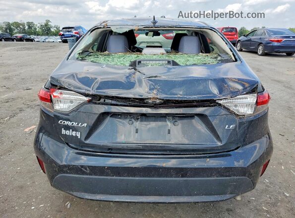 JTDEPMAE0NJ227970 2022 TOYOTA COROLLA Black Widok z tyłu
