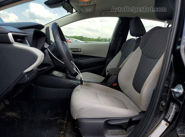 JTDEPMAE0NJ227970 2022 TOYOTA COROLLA Black Widok wnętrza z przodu