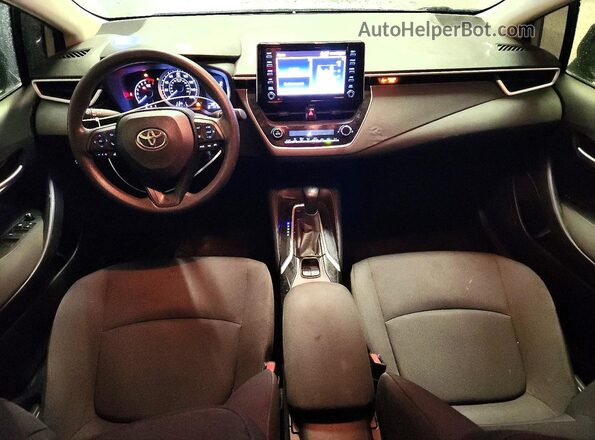 JTDEPMAE1MJ118738 2021 TOYOTA COROLLA Белый Вид панели приборов