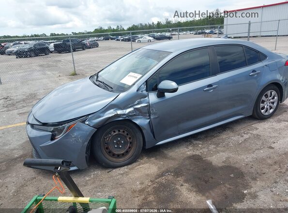 JTDEPMAE1MJ125687 2021 TOYOTA COROLLA Gray Առջևի ձախ երեք քառորդ տեսարան