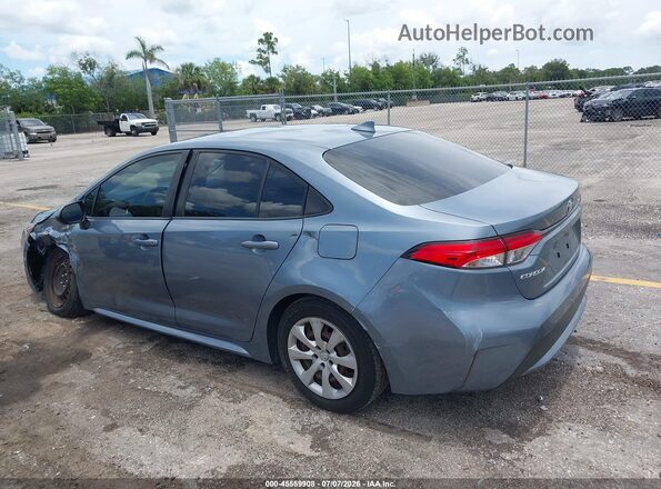 JTDEPMAE1MJ125687 2021 TOYOTA COROLLA Gray Հետևի ձախ