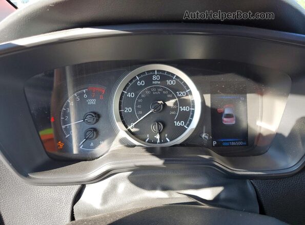 JTDEPMAE1MJ143235 2021 TOYOTA COROLLA Red Widok zestawu wskaźników