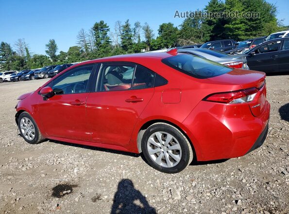 JTDEPMAE1MJ143235 2021 TOYOTA COROLLA Red Tył lewy