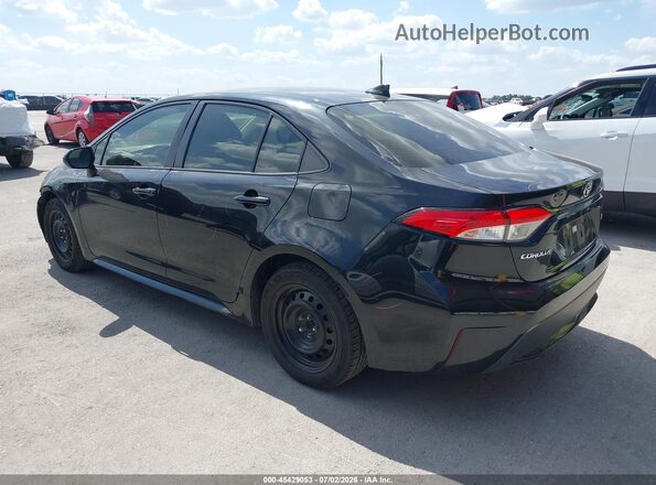 JTDEPMAE1MJ145535 2021 TOYOTA COROLLA Черный Задняя левая четверть