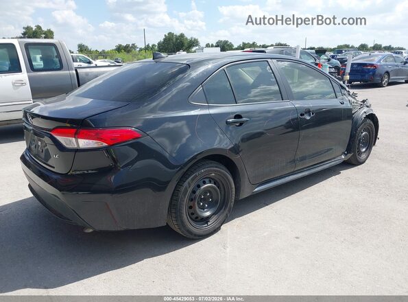 JTDEPMAE1MJ145535 2021 TOYOTA COROLLA Черный Задняя правая четверть