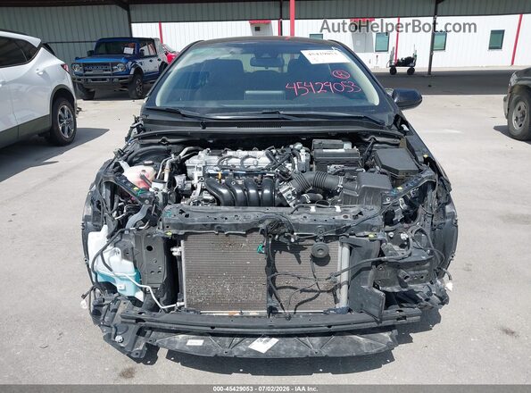 JTDEPMAE1MJ145535 2021 TOYOTA COROLLA Черный Вид задней части салона