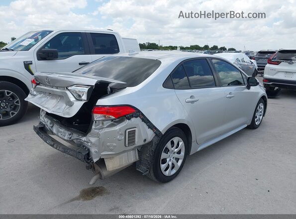 JTDEPMAE1MJ156129 2021 TOYOTA COROLLA Silver Tył prawy