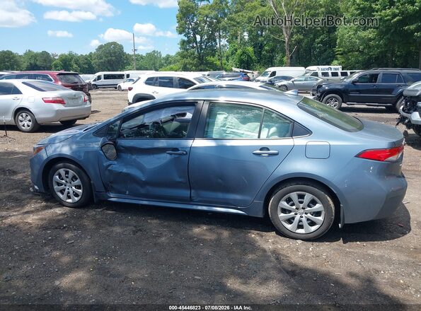 JTDEPMAE1MJ167647 2021 TOYOTA COROLLA Light Blue Widok wnętrza 360 stopni