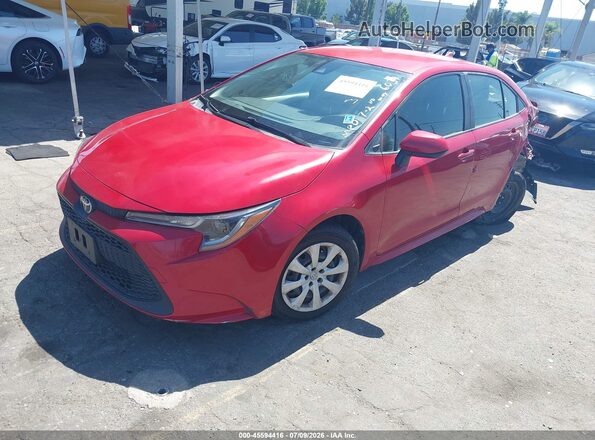 JTDEPMAE1MJ176039 2021 TOYOTA COROLLA Red Front left