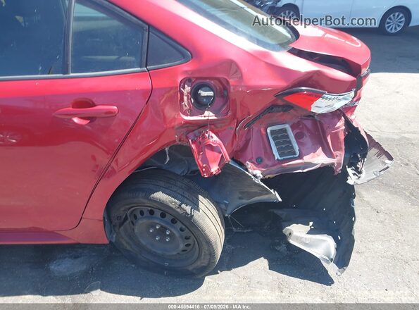 JTDEPMAE1MJ176039 2021 TOYOTA COROLLA Red Front view