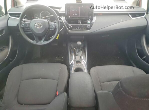 JTDEPMAE1NJ197510 2022 TOYOTA COROLLA Burgundy Vista del salpicadero