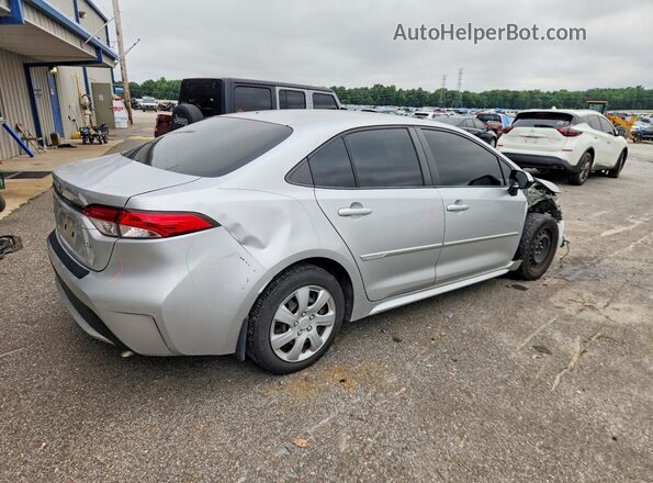 JTDEPMAE1NJ200633 2022 TOYOTA COROLLA Серебряный Задняя правая четверть