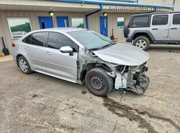 JTDEPMAE1NJ200633 2022 TOYOTA COROLLA Серебряный Передняя правая четверть