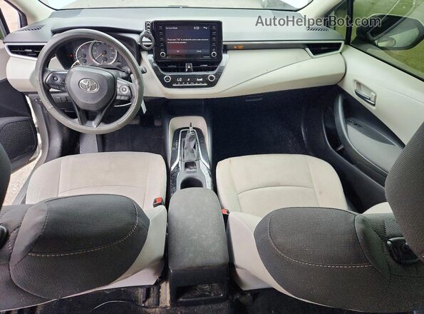 JTDEPMAE1NJ200633 2022 TOYOTA COROLLA Серебряный Вид панели приборов