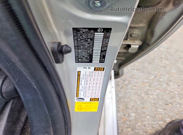 JTDEPMAE1NJ200633 2022 TOYOTA COROLLA Серебряный Вид наклейки с VIN-кодом