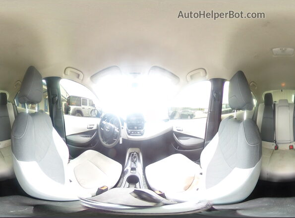 JTDEPMAE1NJ200633 2022 TOYOTA COROLLA Серебряный Панорамный вид салона 360°