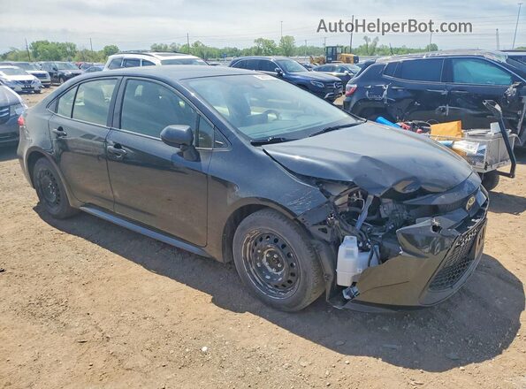 JTDEPMAE1NJ218808 2022 TOYOTA COROLLA Black წინა მარჯვენა