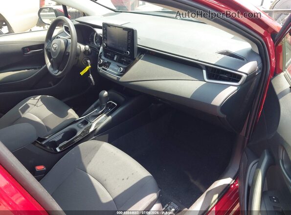 JTDEPMAE1NJ228786 2022 TOYOTA COROLLA Red Vista interior delantera