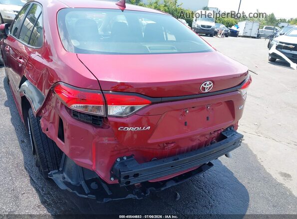 JTDEPMAE1NJ228786 2022 TOYOTA COROLLA Red Vista frontal