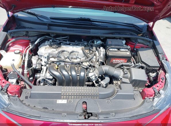 JTDEPMAE1NJ228786 2022 TOYOTA COROLLA Red Vista trasera