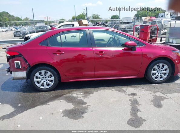 JTDEPMAE1NJ228786 2022 TOYOTA COROLLA Red Vista interior trasera
