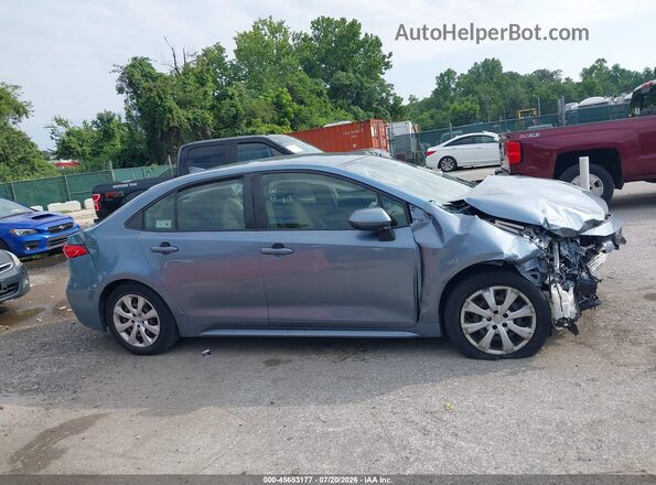 JTDEPMAE2MJ117324 2021 TOYOTA COROLLA Gray Вид задньої частини салону
