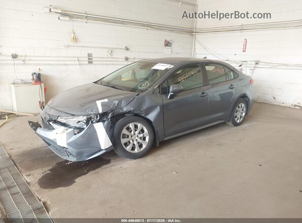 JTDEPMAE2MJ128632 2021 TOYOTA COROLLA Gray Vista tres cuartos delantera izquierda