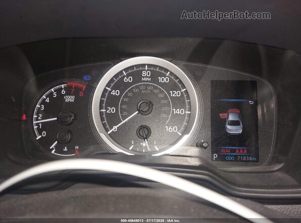 JTDEPMAE2MJ128632 2021 TOYOTA COROLLA Gray Vista de los asientos traseros