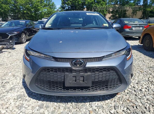 JTDEPMAE2MJ157967 2021 TOYOTA COROLLA Blue Front view