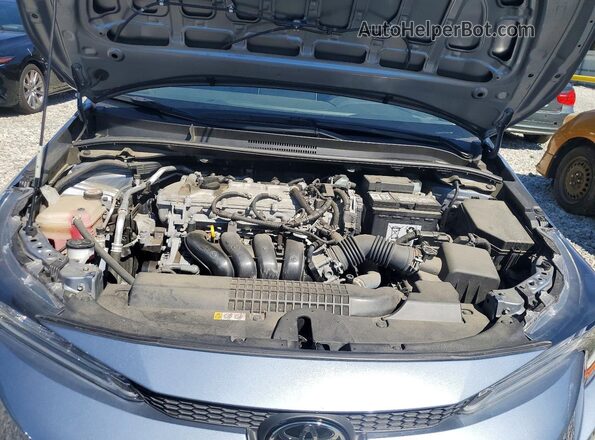 JTDEPMAE2MJ157967 2021 TOYOTA COROLLA Blue Rear interior view